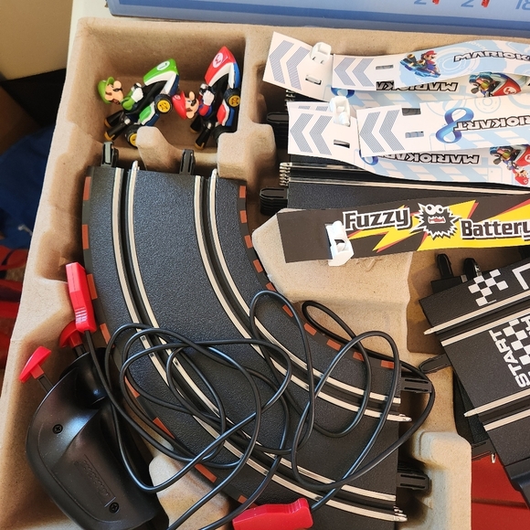 Carrera Go Mariokart Mario Cart Car Racing Set 20080146 complete In Box - Picture 4 of 6